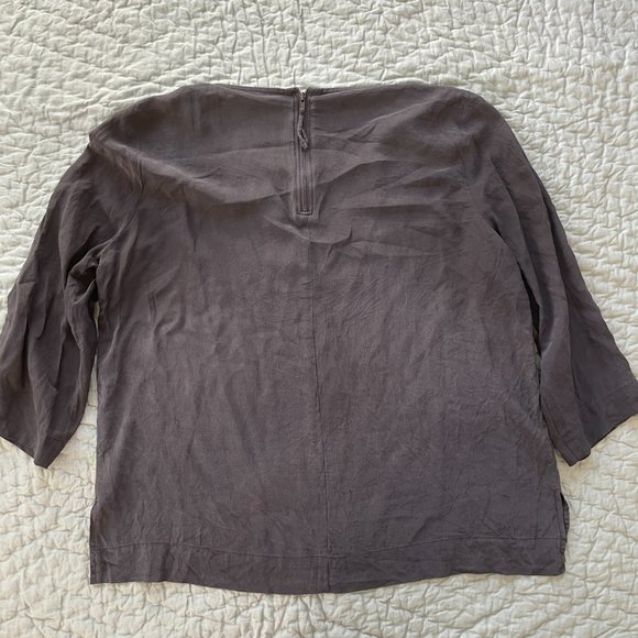 Madewell Black Silk Top - Picture 3 of 3